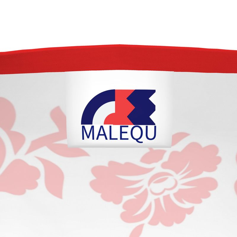 MALEQU Designer Floral Print T-Shirt