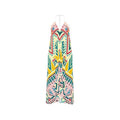 Halterneck backless dress