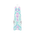 Halterneck backless dress