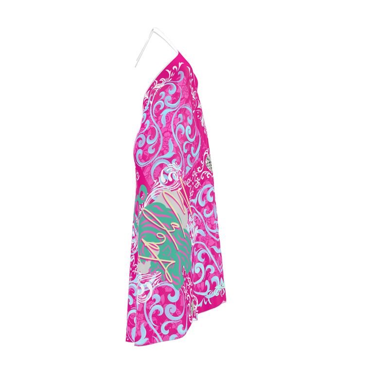 Halterneck Backless Dress