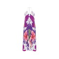 Halterneck backless dress