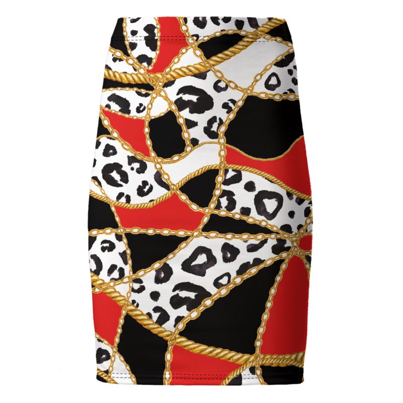 MALEQU Pencil Skirt