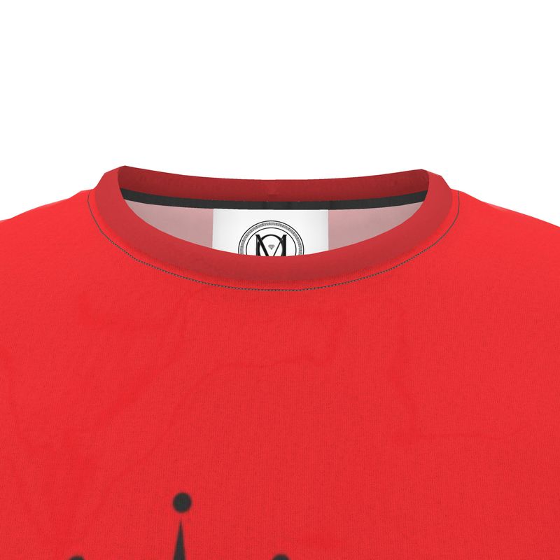 Cut and Sew All Over Print T-Shirt